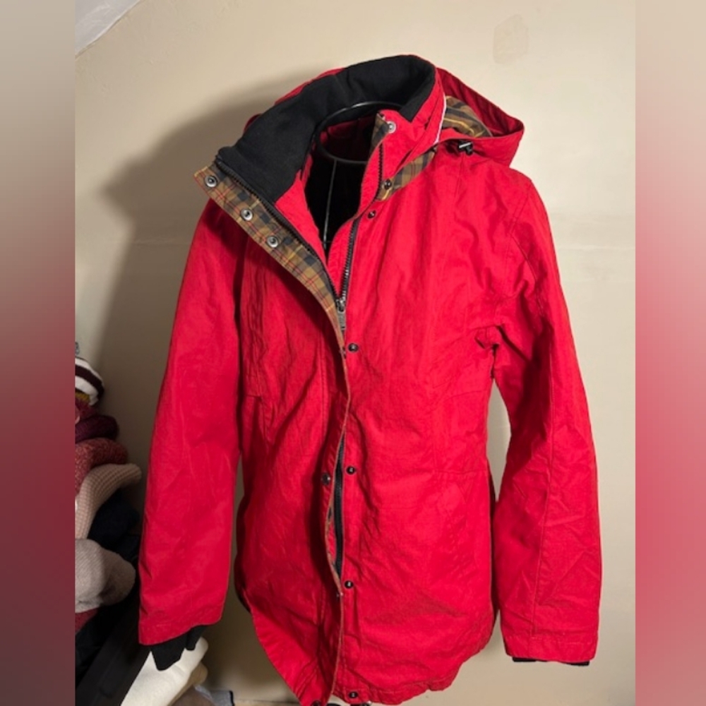 Pendleton Red Spring Fall Autumn Size Large Women… - image 1